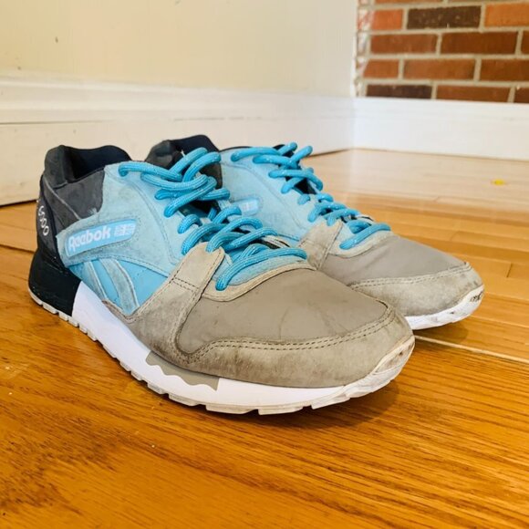 Men 8.5 US Reebok Classic Reproduction Sneakers Gl 6000 OG 80'S - Picture 3 of 16
